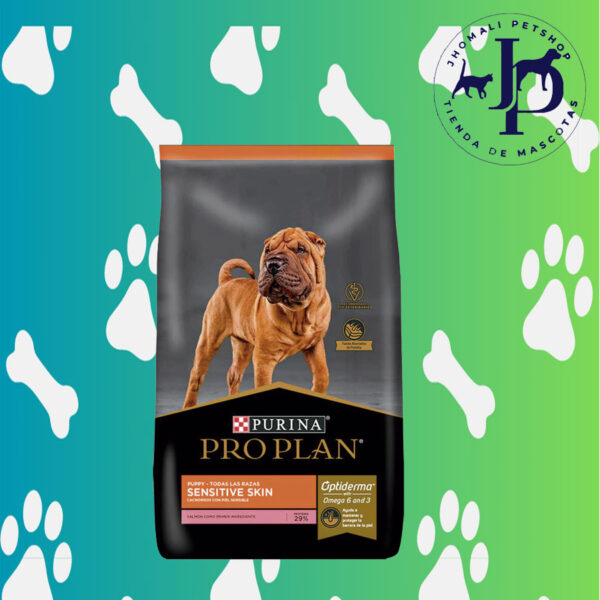 Proplan Sesitive Skin Raza Mediana y Grande Salmon 15Kg