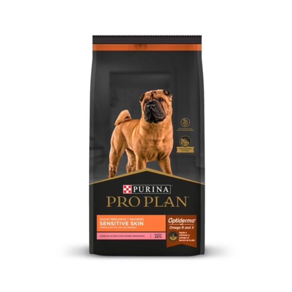Proplan Sesitive Skin Raza Mediana y Grande Salmon