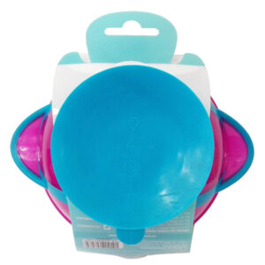 Plato plastico reforzado anti derrame con diseño